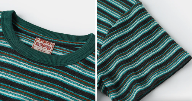 Striped Terry Comfort T-Shirt