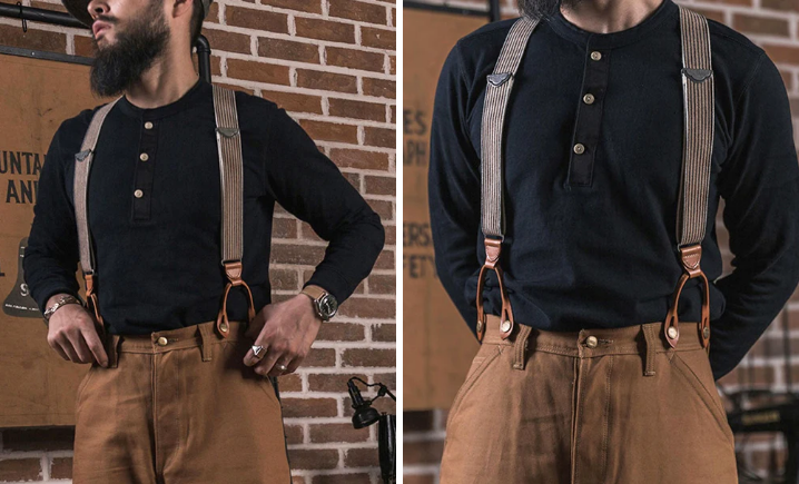 Vintage Long Sleeve Henley Shirt