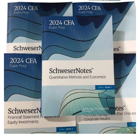 2024 CFA Level 1 English Notes 5 Books Chartered Financial Analyst Paper Edition Textbook