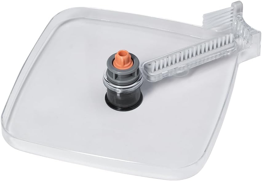 AMOS Advanced Spin Mop & Bucket Set - Self-Cleaning, 360-Degree Rotating Design with 3 Premium Microfiber Heads, Ideal for All Hard Floor Surfaces