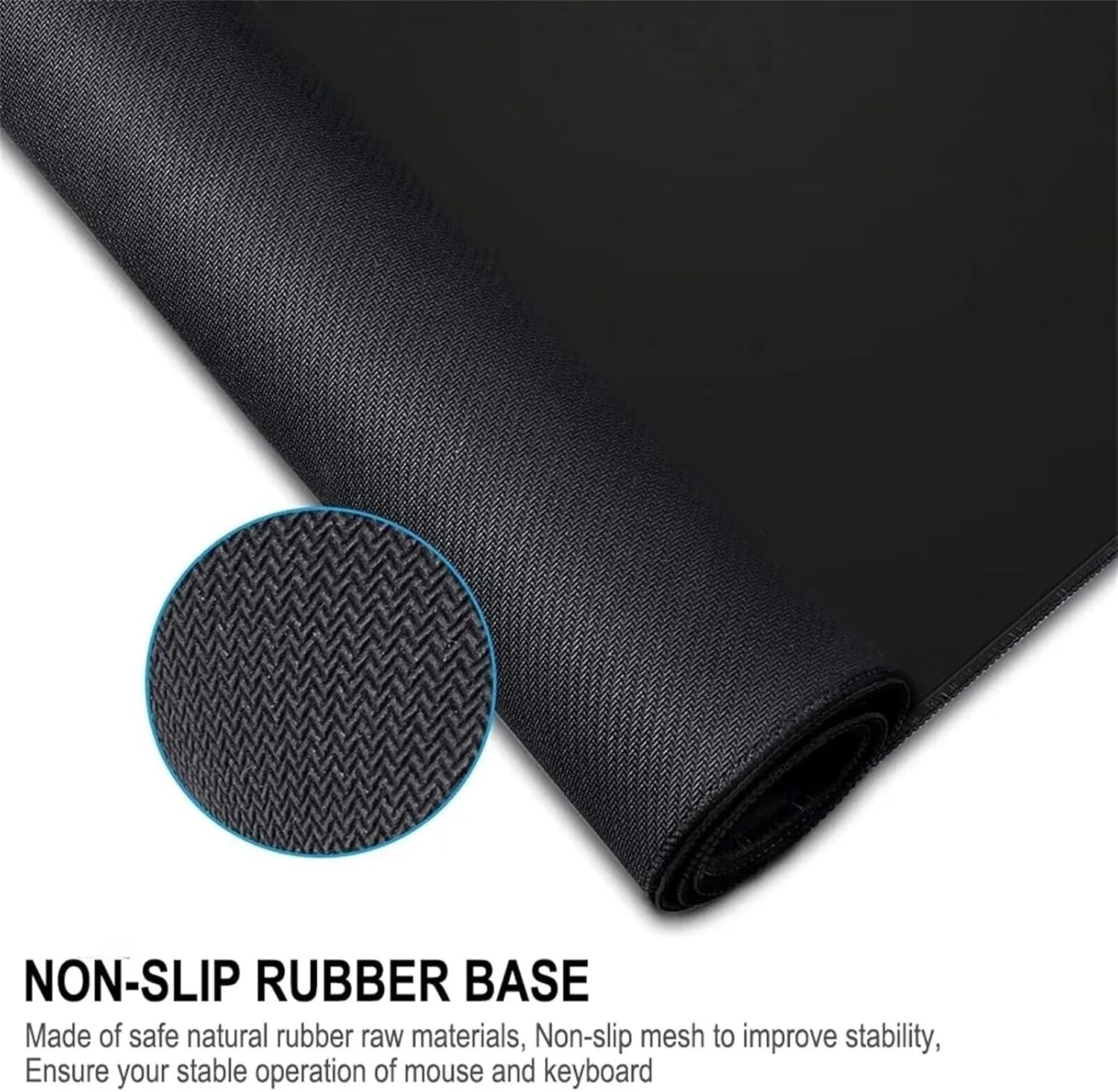 QiHon Large Mouse Mat Graffiti Mouse Pad Gaming 23.6x15.7x0.1 inches Keyboard Desk Mat with Non-Slip Rubber Base XXL Mousepad for Home Office Gaming Room