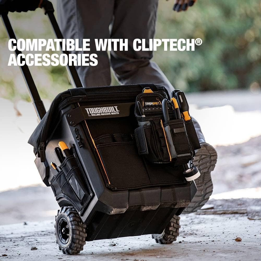 ToughBuilt CT-61-14 Large Rolling Massive Mouth Tool Bag 350mm / 14"