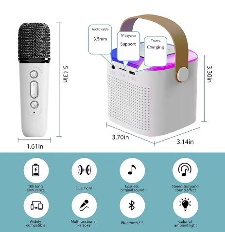 K12-COLORFUL KARAOKE SOUNDS SYSTEM