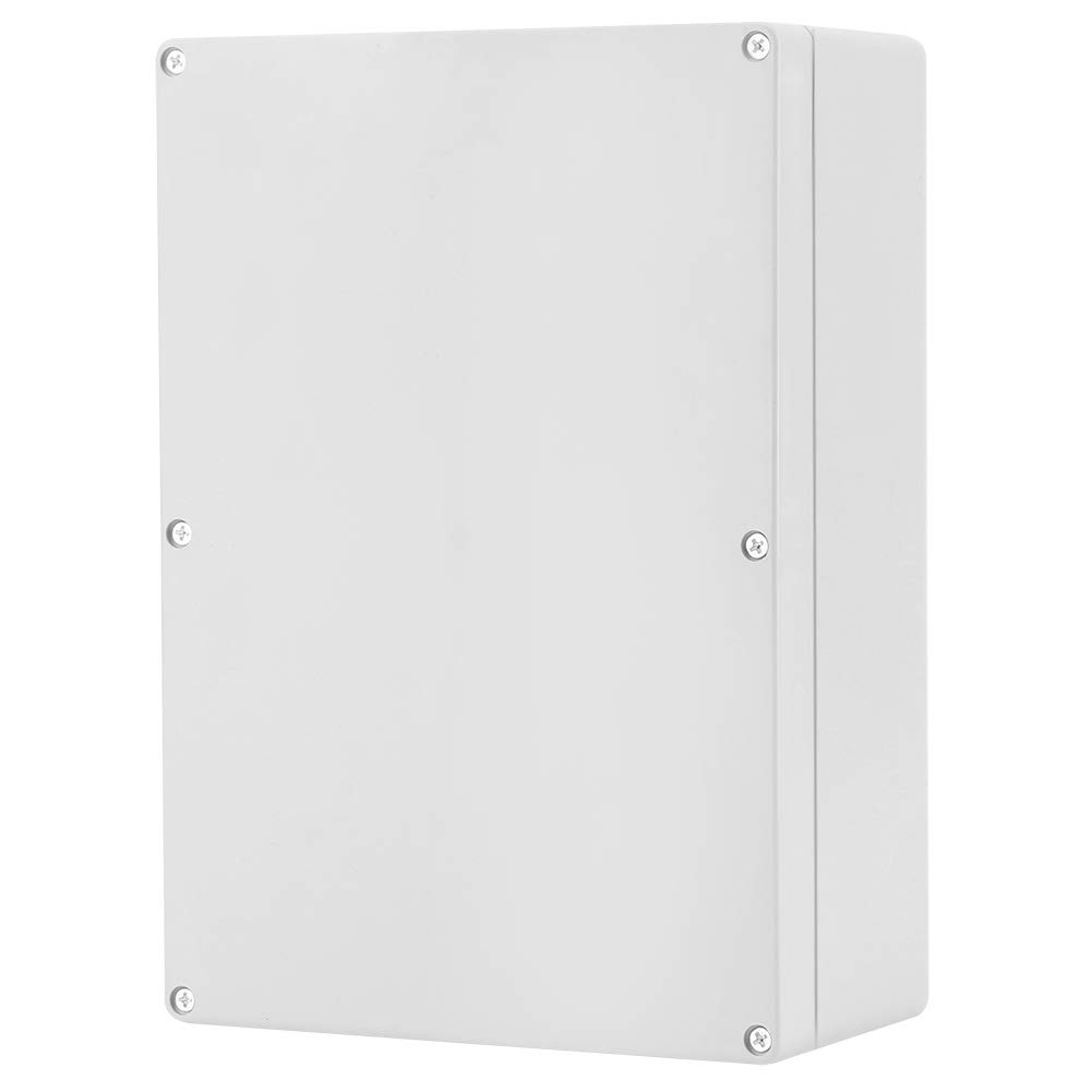 Waterproof Junction Box, Electric Cable Connectors Outdoors IP65 Water-resistant ABS Electrical Project Box Enclosure Instrument Case Flush Mount Terminal Box, 263 * 185 * 95mm