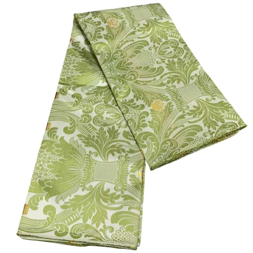 African brocade fabric floral solid color 3D embroidery for ladies gel and dress embroidery floral design wedding dress and party