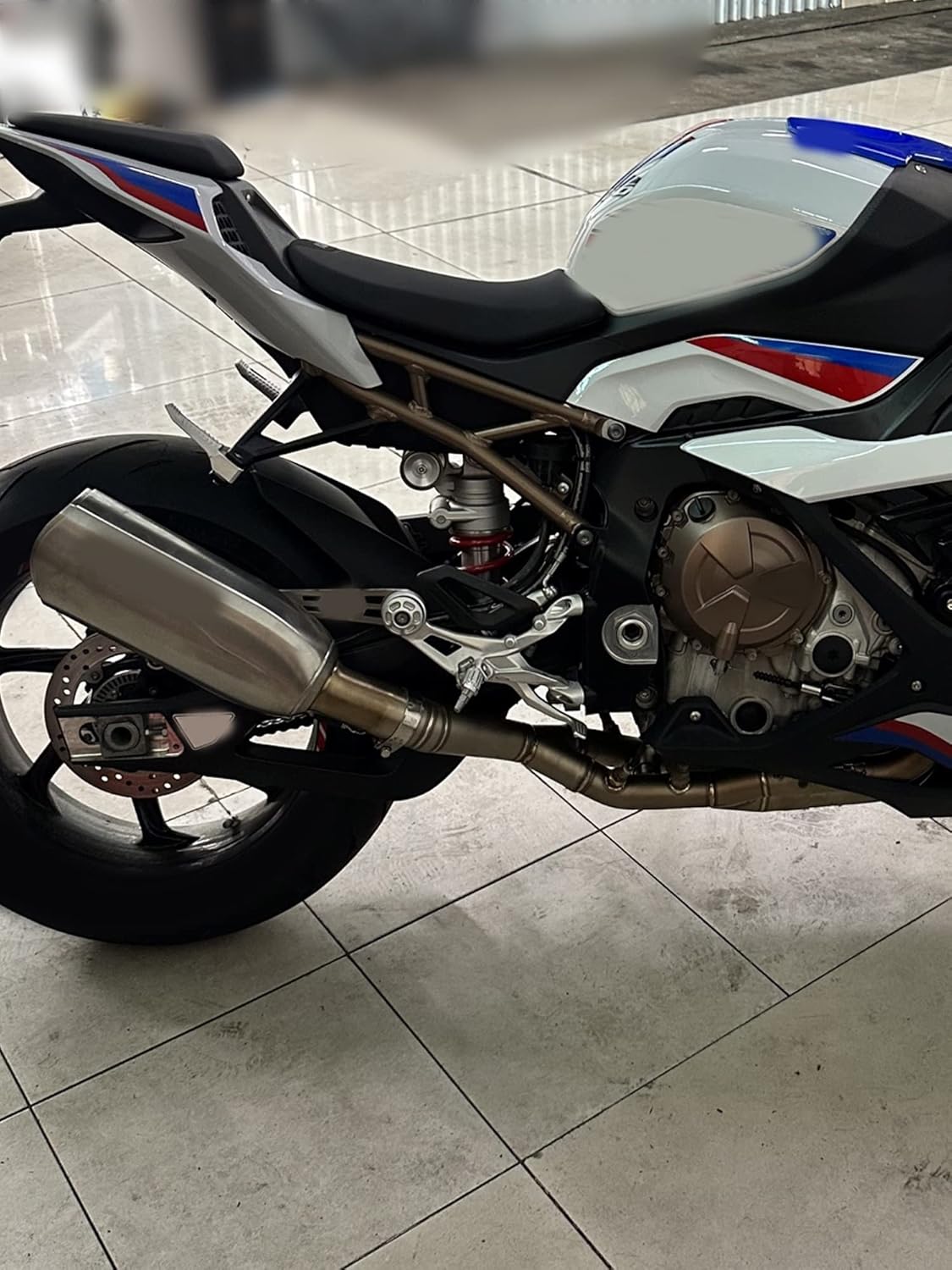 MKYOKO Slip On For S1000RR 2019 2020 2021 2022 S1000R 2021 2022 Full System Motocycle Exhaust Front Link Pipe Modified Muffler