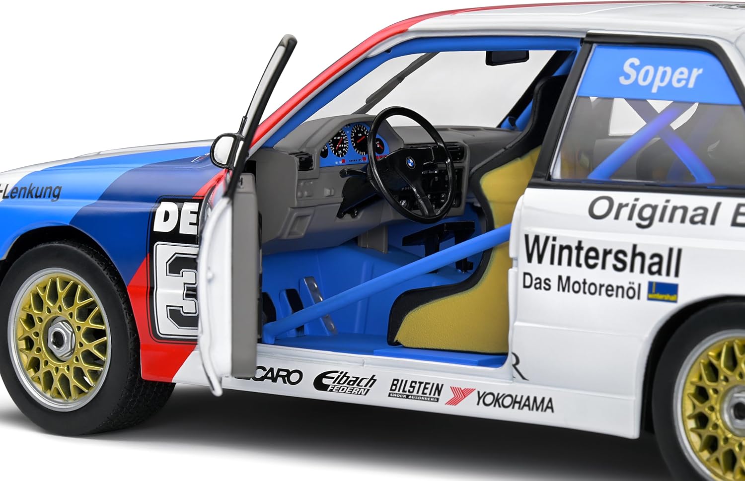 Solido 1:18 BMW E30 M3#36 White