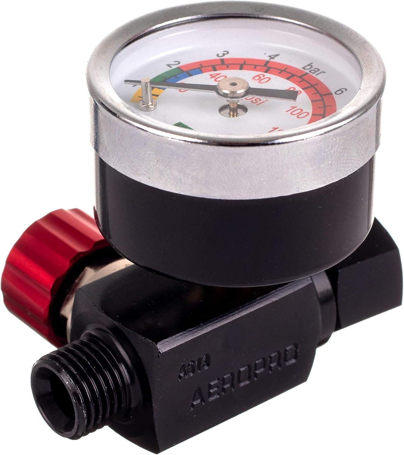 Pressure Regulator for Paint Spray Gun Pressure Regulator Professional AEROPRO 1/4 Inch 0-10 Bar
