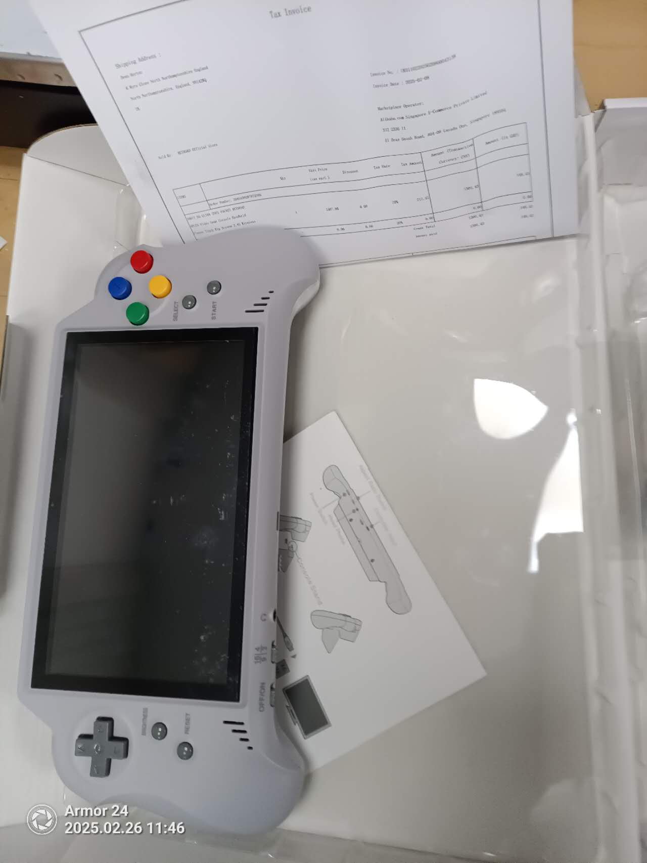 16BIT HD ULTRA SNES POCKET RETROAD 5PLUS video game console handheld player 7-inch large Screen 2.4G wireless control
