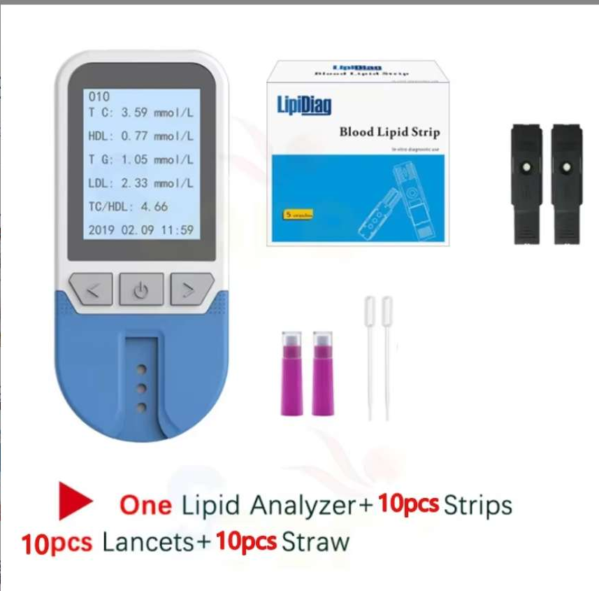 4 in1 Blood Lipid Analyzer Total Cholesterol (TC)&high Density Lipoprotein Cholesterol (HDL) &triglyceride (TG) Cholestero