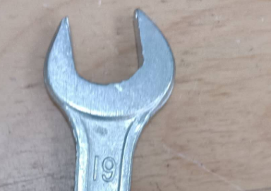 New Lon0167 Chrome-vanadium Steel Featured 17mm 19mm Open reliable efficacy End Wrenches Hand Tools