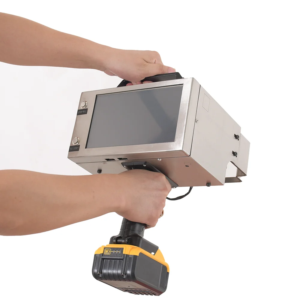 120*30mm Handheld Marking Machine With Touch Screen Dot Metal Engraving, Used for Car and Motorcycle Parts Vin Number