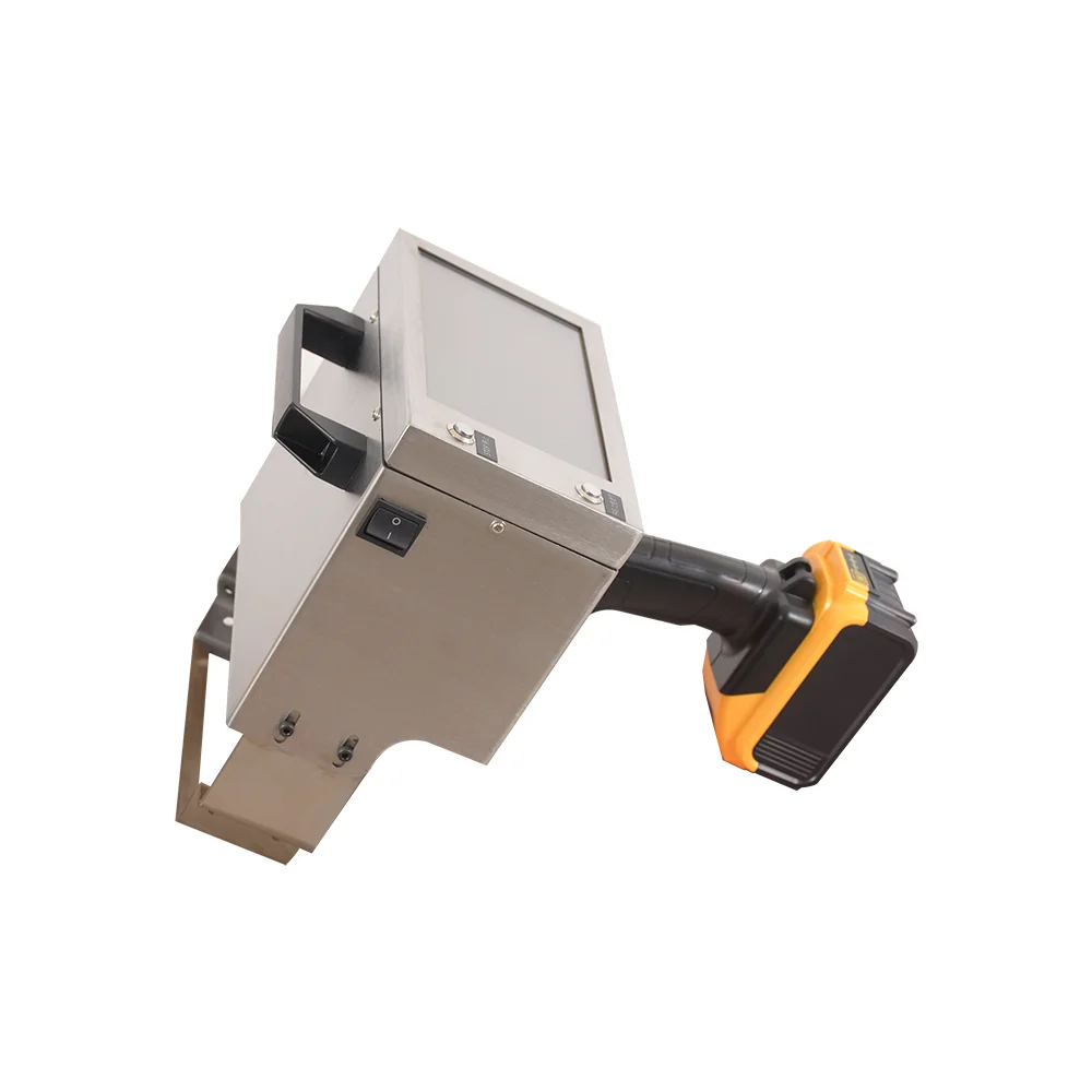 120*30mm Handheld Marking Machine With Touch Screen Dot Metal Engraving, Used for Car and Motorcycle Parts Vin Number