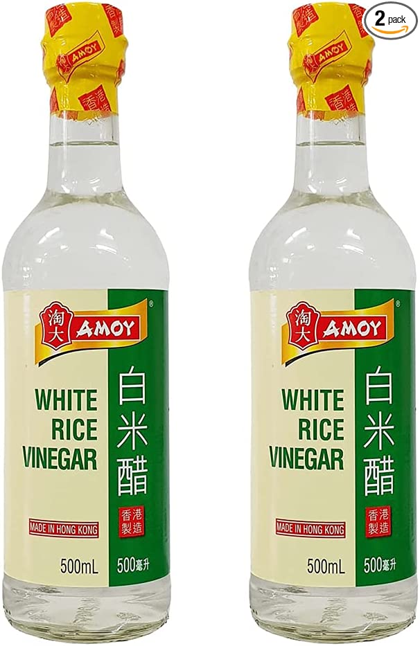 白米醋 Rice Vinegar ( Amoy) White 12x500ml BaiC