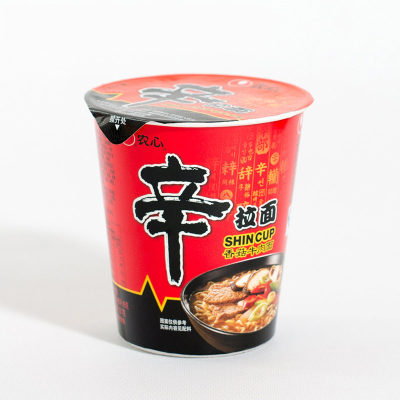 【杯裝 - 农心辛拉面】 
  NONGSHIM SHIN RAMYUN NOODLES 
【CUP杯面】【68G/杯】【12杯/箱】FANGBM