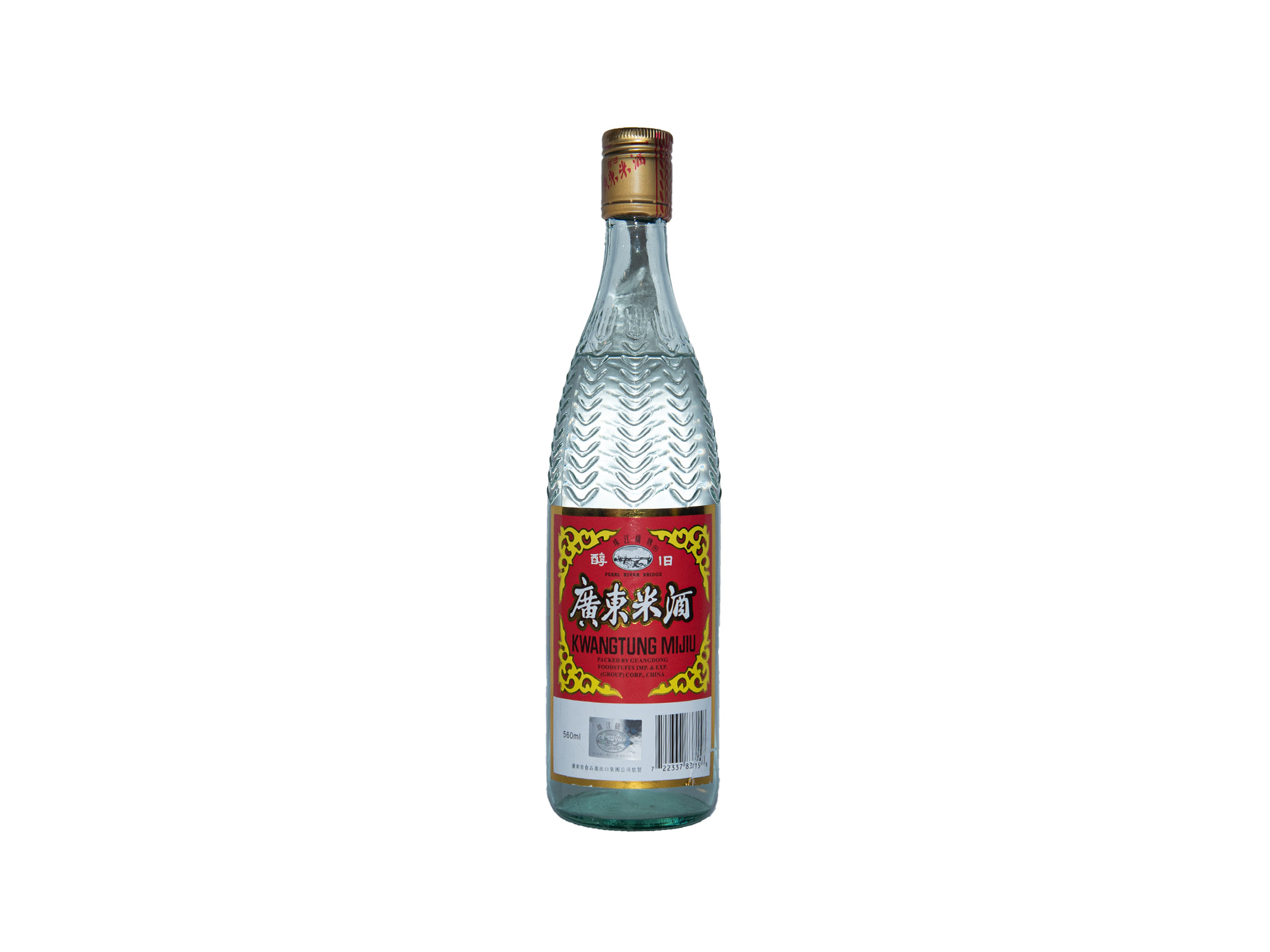 支装广东米酒 Rice Wine ( PRB) Kwangtung Michiu 1x560ml  mij