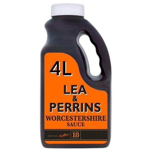 单桶急汁 Retail 1x4L worcester sauce (L&P) jiz