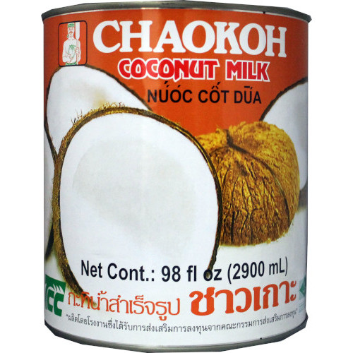 耶奶（泰国查哥） (Chaokok) COCONUT MILK/6X2900ML  YeN
