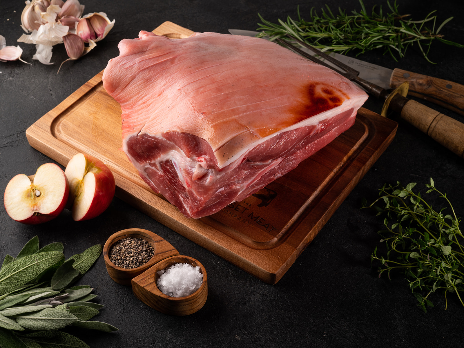 【新鲜猪肩肉】Fresh Pork Shoulder (Bone-in) 【KG】 ZhuJR