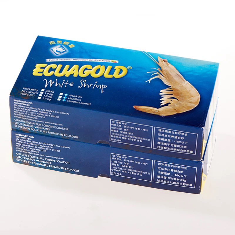 有壳南美虾 21/25W HLSO EGOLD 6X1.8KG  DongX