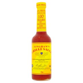 【蒜蓉辣椒酱】
  LINGHAM'S CHILLI SAUCE
【358G/瓶】【12瓶/箱】lajiaoj