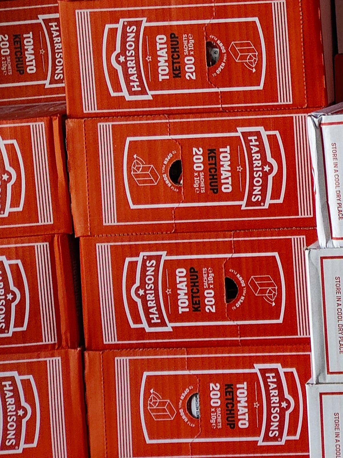 小包番茄酱 Tomato Ketchup (sachets) 200x10g FanQJ