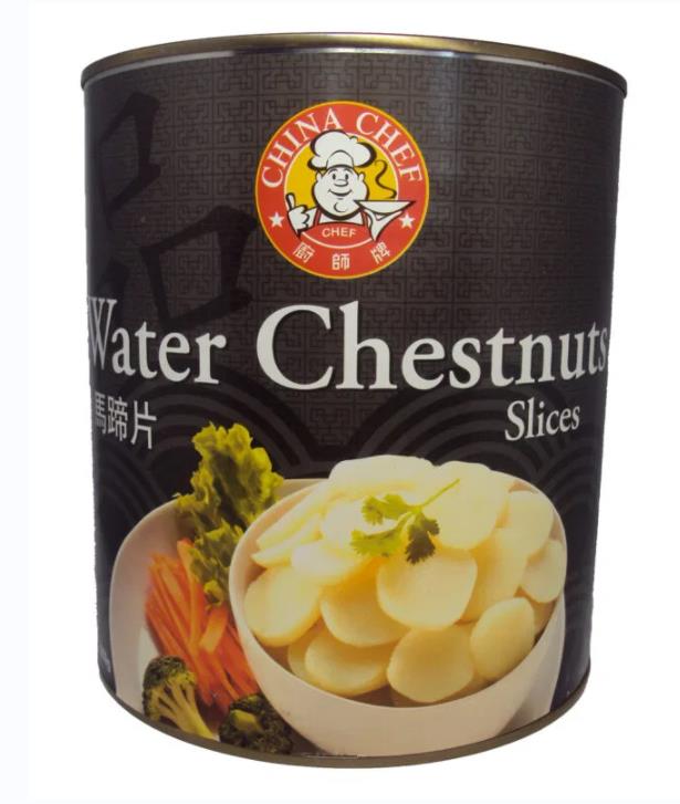 【厨师牌马蹄片】WATERCHESNUT SLD C/CHEF【3005G/罐】【6罐/箱】MaTP