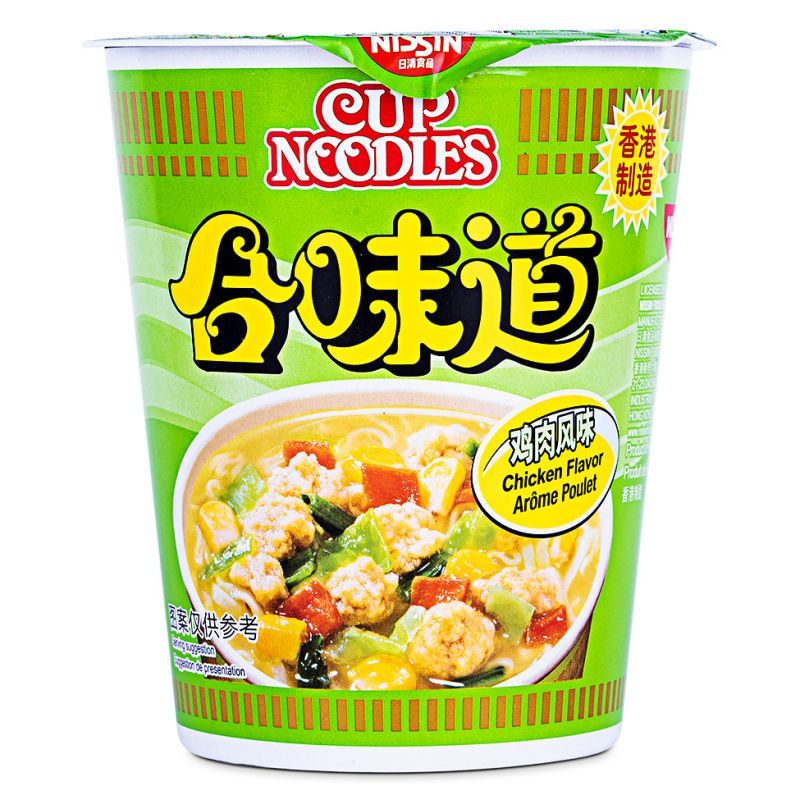 【合味道鸡味杯面】
NISSIN CUP NOODLE【CHICKEN】
71G/杯【24杯/箱】FangBM