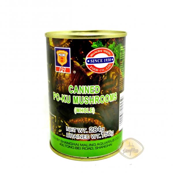 单罐中国厨整香菇罐头 Retail 1x284g whole po-ku mushroo(china chef)zhengxg