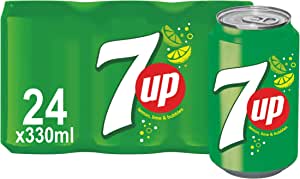 七喜 Soft drink -7up 330mlx24 QiX
