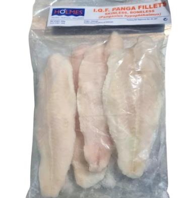 【HOLME花斑鱼柳】 HOLMES PANGASH FILLET 170/220 20% 【1KG/包】【10包/箱】GLAZED YUL