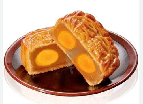 【金百合家賞月双黄白莲蓉月餅 】      2-YOLK MOONCAKE White lotus SEED PASTE       640g YueB