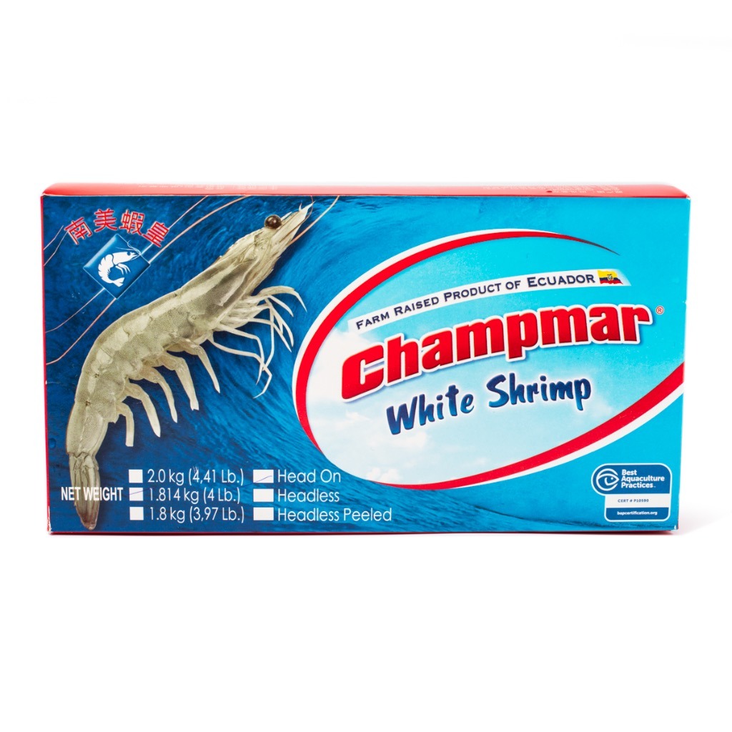 极品南美有壳大虾 21/25VN HL CHARPMAR  6x1.8KG DongX