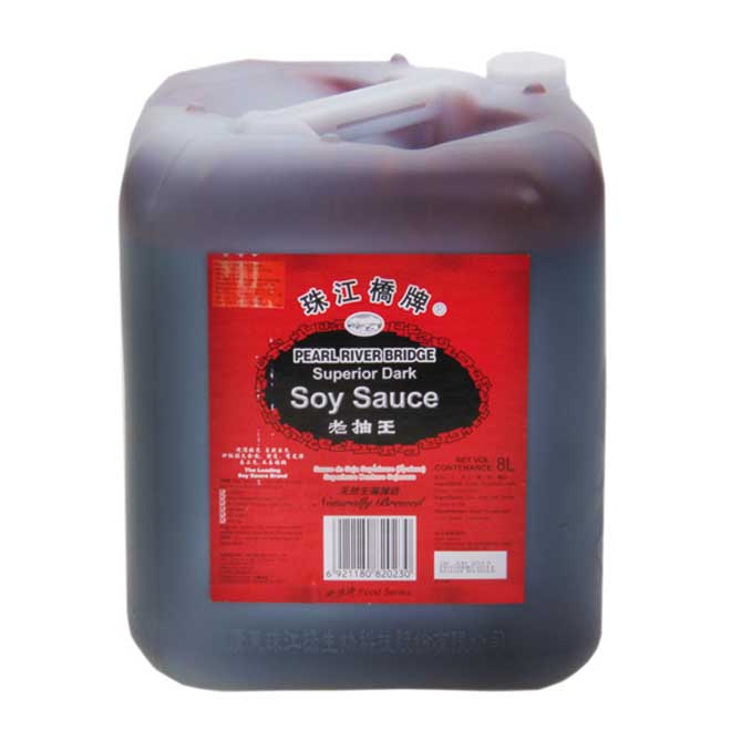 珠江老抽 
DARK SOY SAUCE (PRB) 
8LT/桶  【2桶/箱】LaoC