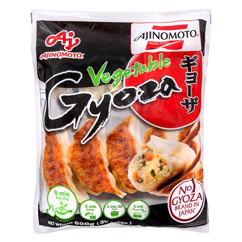 味之素日本【素菜】锅贴 AJINOMOTO VEGTABLE DUMPLING【600G/包】【10包/箱】GUOT