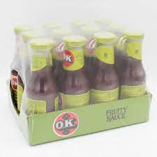 【OK汁】 OK FRUITY SAUCE【335G/瓶】【12瓶/箱】Zhi