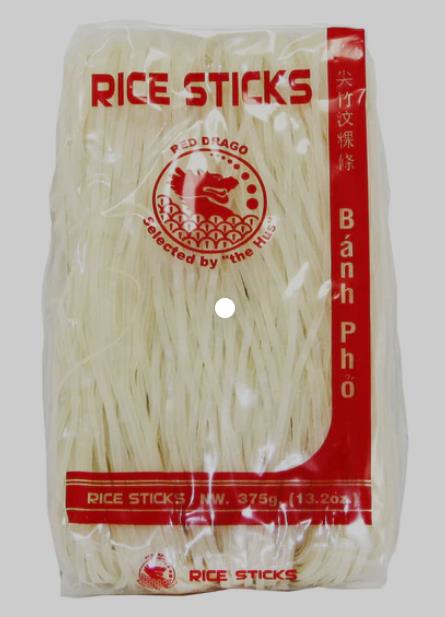 泰国干河粉 rice stick RED DRAGO 5mm (chang) 30x375g  GanHF