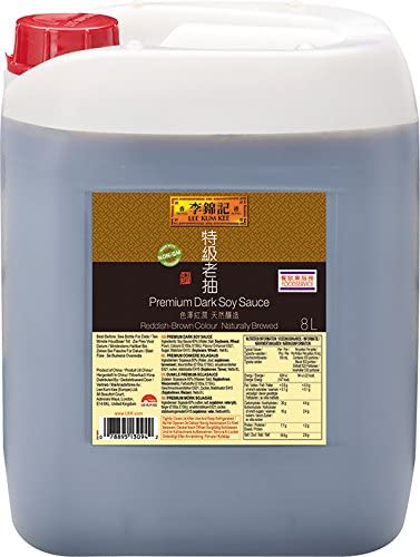 【李锦记老抽】
LKK Premium Dark Soy Sauce
【8LT/箱】【2桶/箱】LaoC