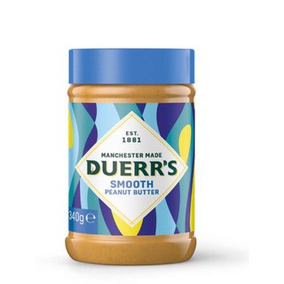 【细花生酱】SMOOTH PEANUT BUTTER DUERR'S【340G/瓶】【6瓶/箱】
 6X340g duerr's smooth peanut butter huasj
