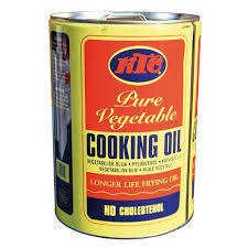 【铁桶KTC 菜油】OIL/KTC VEG OIL 20LT CAIY