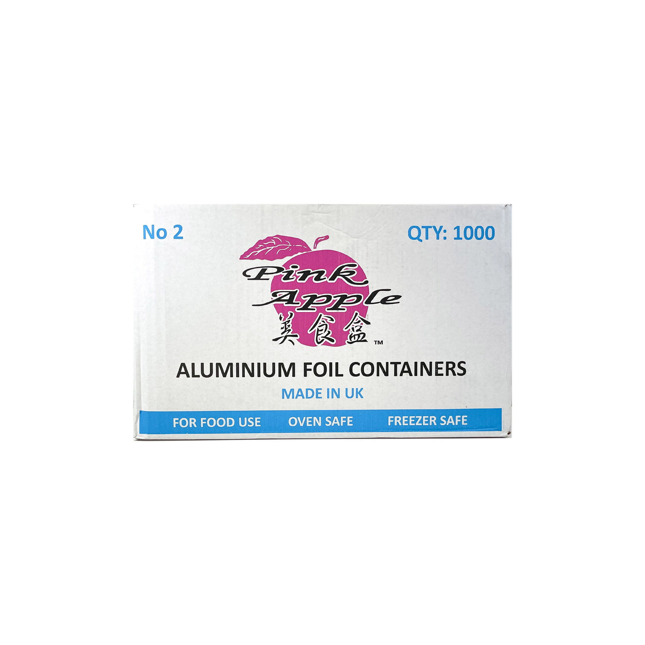 盒 NO.2 Foil Containers Standard 1000S (PINK APPLE)锡 XiH