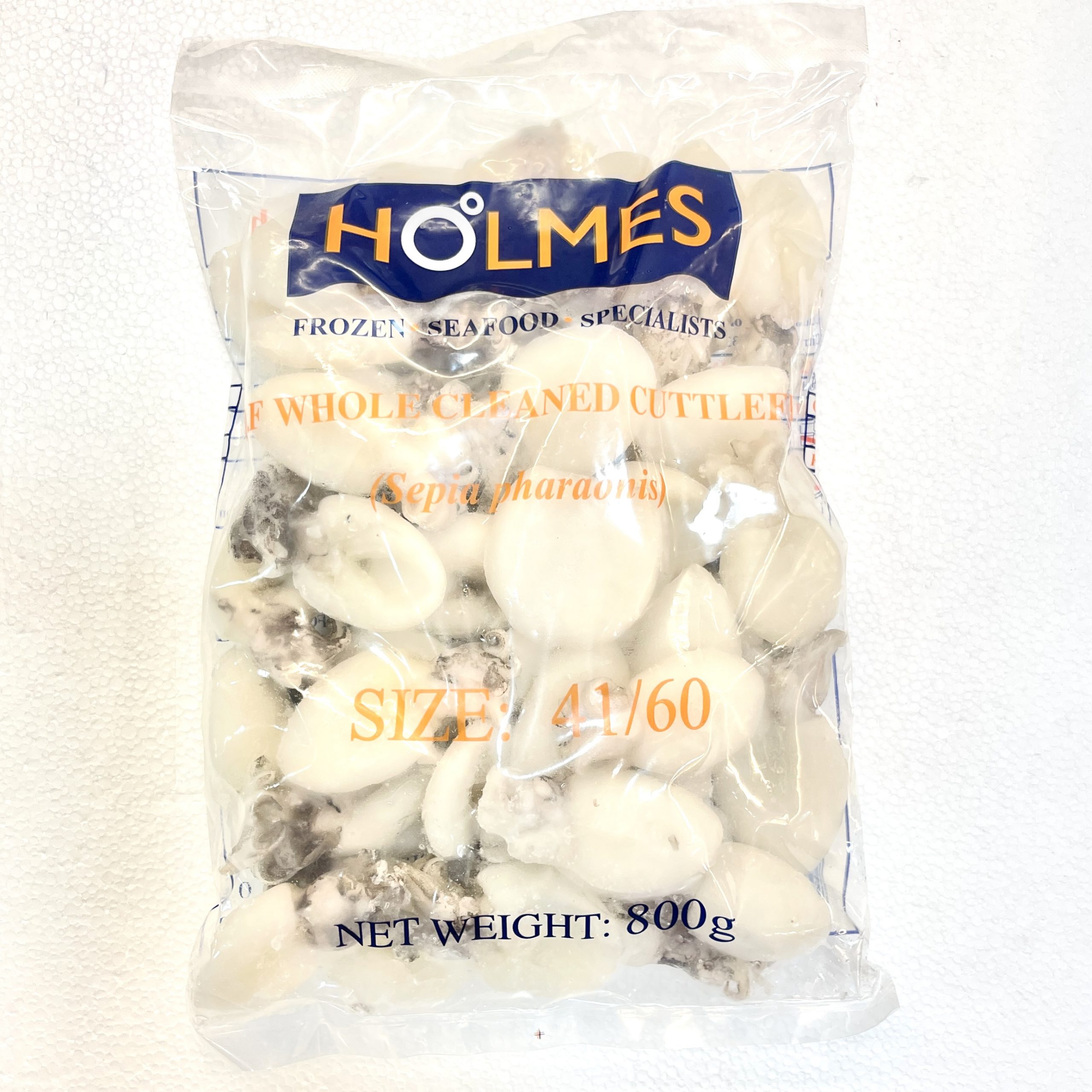 墨鱼仔【HOLMES】 moyz
THAI 40-60 CLEANED BABY CUTTLE FISH
【1KG/包】【10包/箱】 