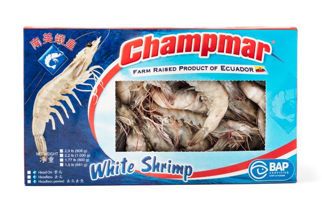 有头南美大虾 40/50 H/O ECUADOR PRAWNS 【1KG/盒】【10盒/箱】DongX