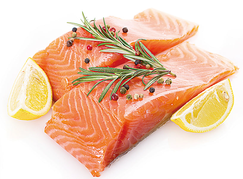 【冷冻三文鱼片】 FROZEN SALMON FISH FILLET 【130G/包】【20包/箱】SanWY