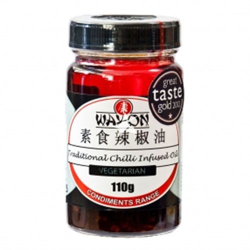素食辣椒油 12x110g vegetarian chilli oil (wayon)lajiaoyou lajy