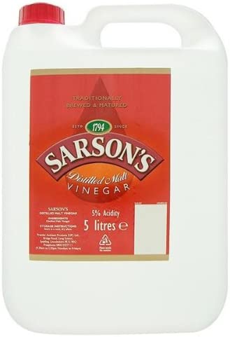 单筒沙尘白醋 Malt White Vinegar ( Sarson) 1x5L  BaiC