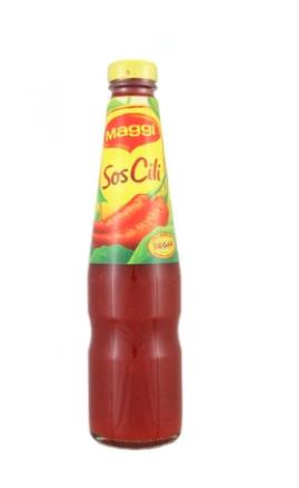 美极辣椒酱 MAGGI CHILLI SAUCE【340G/瓶】【12瓶/箱】 lajj