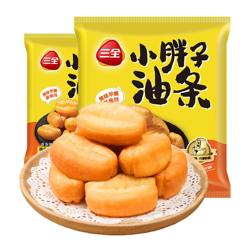 【三全小胖子油条】SQ Short Deep Fried Dough Sticks【400g*12】YouT