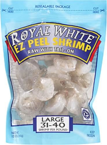 印度去皮大虾 31/40PD 6X900G ROYAL WHITE  DongX