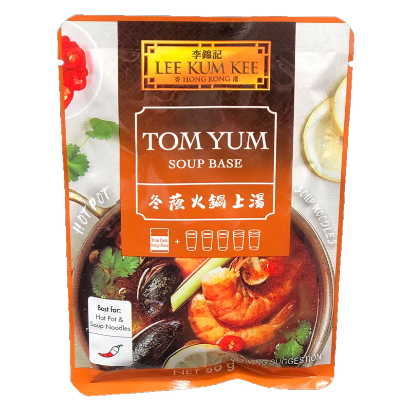 【李锦记冬阴火锅上汤】LKK SOUP BASE TOM YUM 80G Huogl